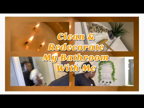 Small Bathroom Makeover Under $100 😉