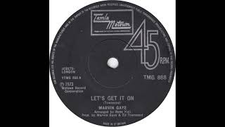 UK New Entry 1973 (183) Marvin Gaye - Let's Get It On