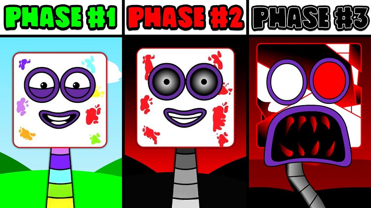 All Phases in New Incredibox Sprunki OC of Seventeen (from Numberblocks): From Phase 1 to Phase 3