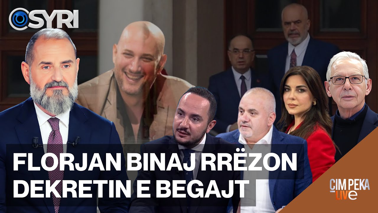 ÇIM PEKA LIVE/ Florjan Binaj rrëzon dekretin e Begajt