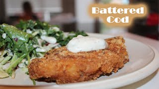 Battered Cod (Keto Style)