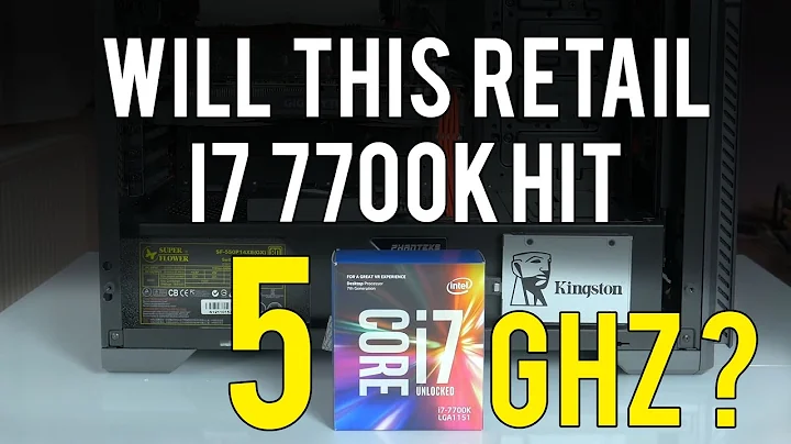 KB Lake i7 7700K 프로세서 5GHz 오버클럭 가능?