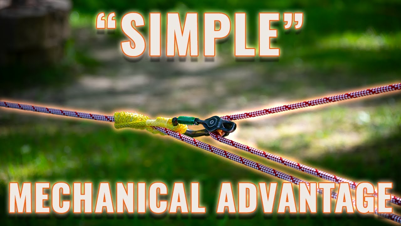 Mechanical Advantage 3:1 for Tree Work - YouTube