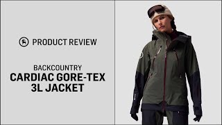 Backcountry Womens Cardiac Gore-Tex 3L Jacket Gh Review