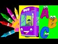 finger family | the wheels on the bus | nursery rhyme