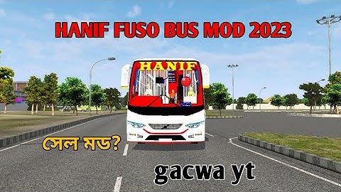 hanif fuso bus mod review afif motors
