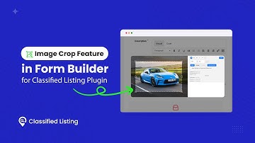 How to Enable the Image Crop Feature in the Classified Listing Plugin
