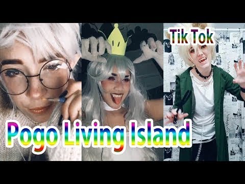 pogo-living-island-challenge-side-kick-artist-(elf-girl-cosplay)-tik-tok-memes-compilation