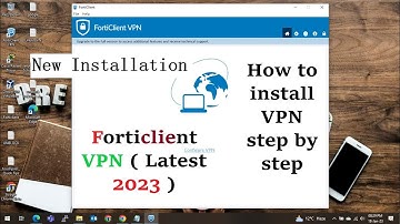 How to install Forticlient VPN on Windows 10/11 ||  Forticlient VPN ( Latest 2023 ) #TBD