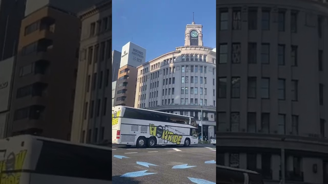 本日、WOW RIDEが正式に運行開始いたしました！東京の魅力を一緒に再発見しましょう！