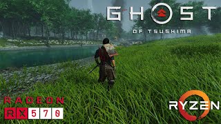 Ghost of Tsushima - RX 570 - All Settings Tested - FSR 3 Frame Generation OFF/ON