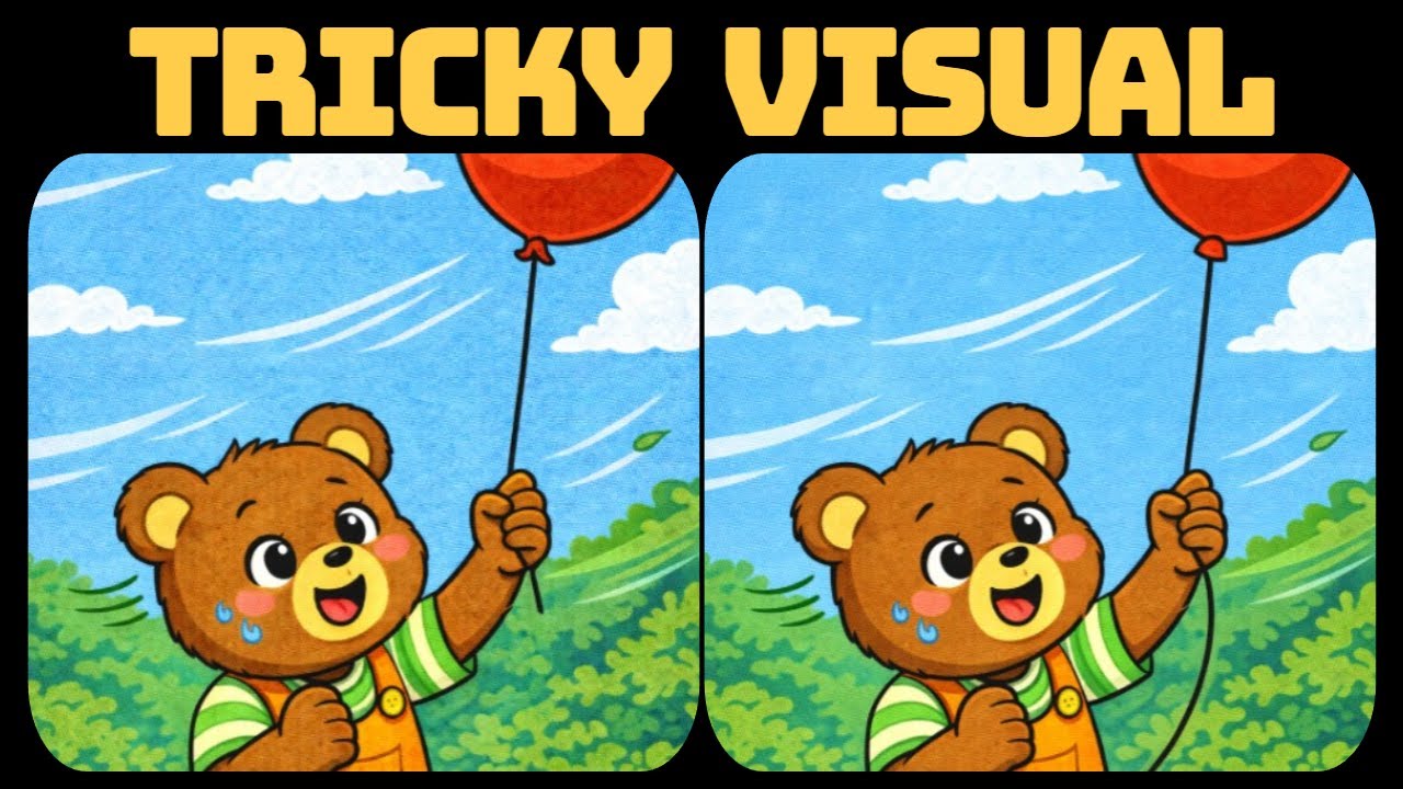 【Spot the Difference | 間違い探し】Visual Puzzle 👁️🧩