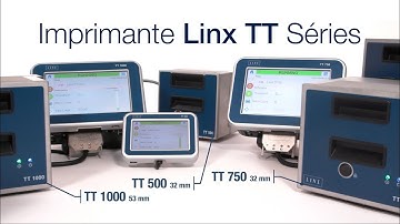 Imprimante Linx TT Séries – Impression sur emballages souples - TT 500, TT 750, TT 1000