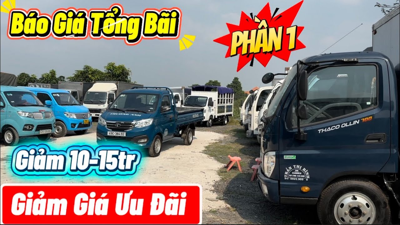 📺 Review: Báo Giá Tổng Bãi Ưu Đãi Giảm Giá 10-15tr Cuối Năm Phần 1 | 📞0328099344 