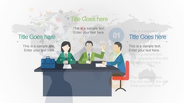 Global Workspace PowerPoint Template 16x9
