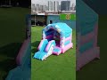 T2-2723B My Little Pony Kids Bouncy Castle With Slide Commercial Inflatable Combos