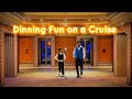 Dinning Fun on a cruise ShiP #telugu #teluguvlogs