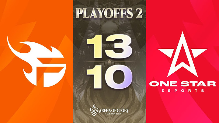 FPT x FLASH vs ONE STAR ESPORTS: LỠ HẸN CHUNG KẾT | PLAY-OFF 2 | ĐTDV MÙA ĐÔNG 2024