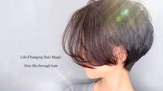 『かっこいいショートヘアに・・・』ばっさりショートカットNor-Su