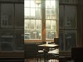 【自然音】雨音が響く午後のカフェ 1時間｜作業・休息〜思考を休ませる静かな窓辺 ― Cafe Rain for Work/Relax 1h【ASMR】
