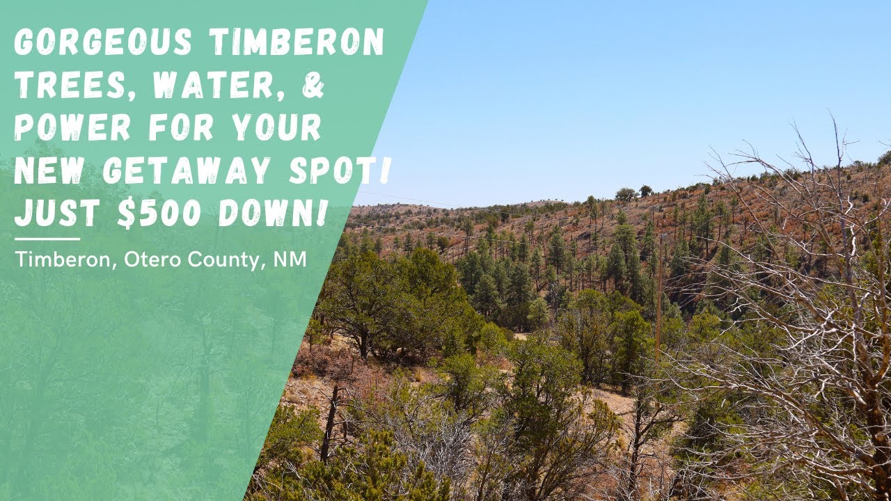 Land for Sale 0.7 acre property in Timberon, New Mexico where nature