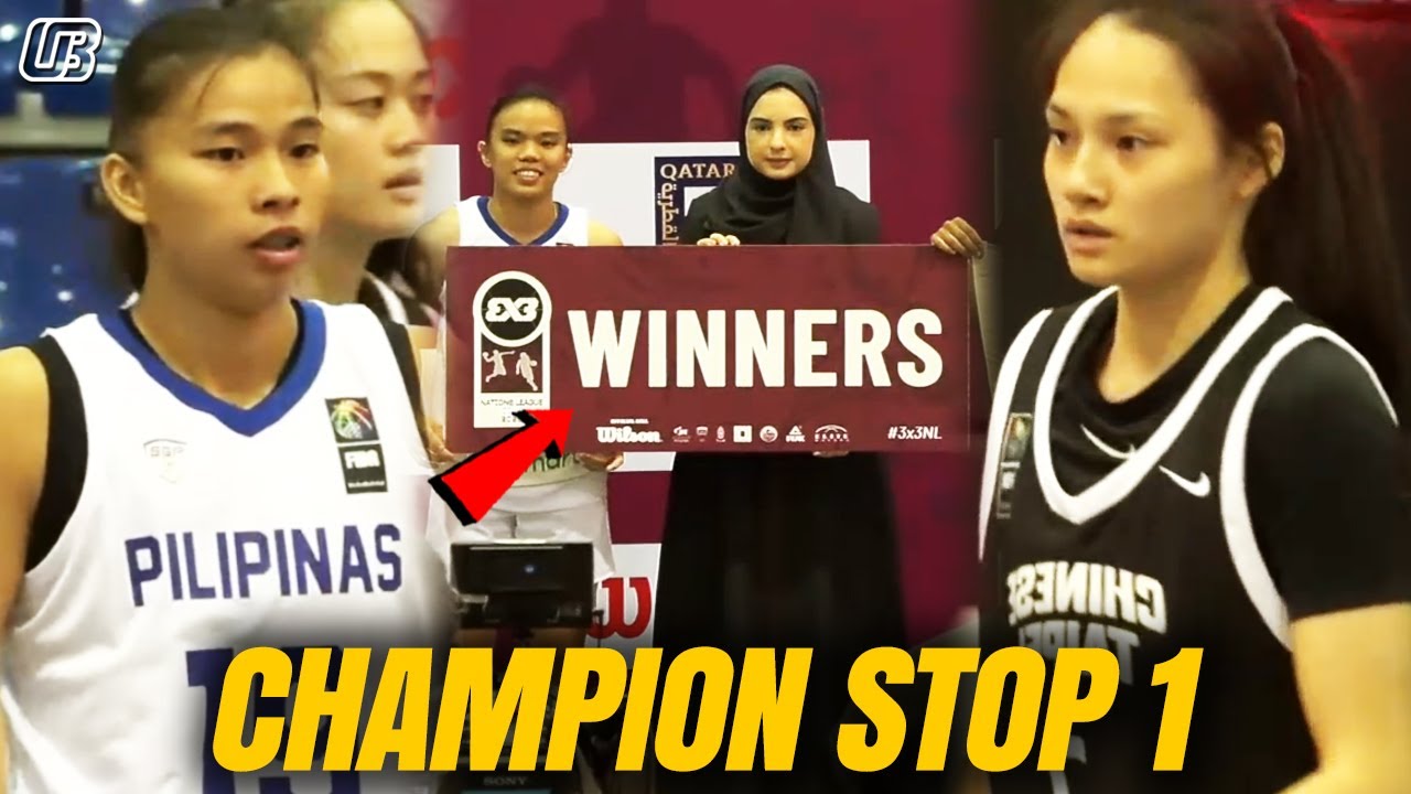 CHAMPION agad ang Gilas Womens sa STOP-1 ng 3x3 Women's U23 World Cup Qualifiers! Solid ng pasahan