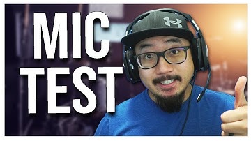 ASTRO A40 TR Mic Test - Great for Gaming and Content Creators (REVIEW)