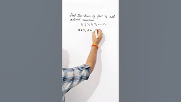 Find the sum of first n odd natural numbers | arithmetic progression class 10 | class 10 maths