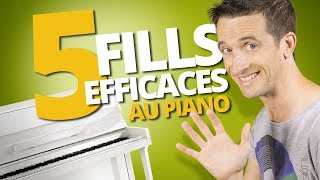 5 FILLS EFFICACES AU PIANO chords