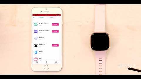 Fitbit Versa 2 -  Configurar Spotify
