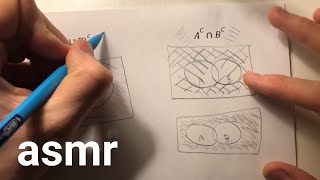 explaining basic set theory - math asmr