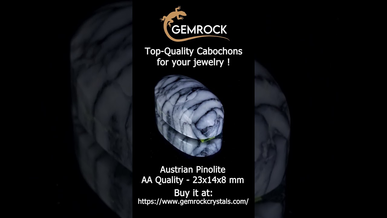 Pinolite, Austrian cabochon PA-2A-0040 