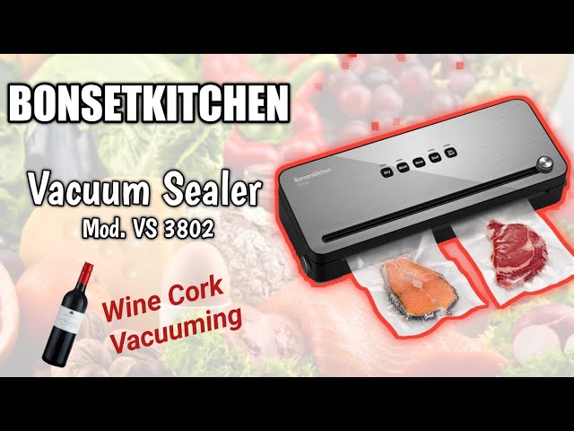 Machine sous vide appareils de Mise Système Bonsenkitchen Vs3801