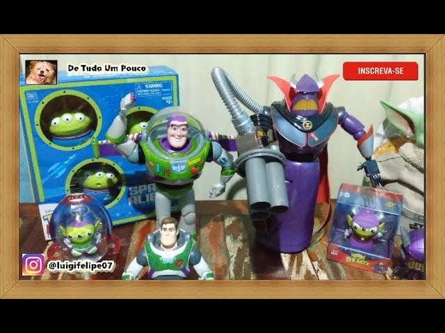 Disney Toy Story Buzz Lightyear & Emperor Zurg Talking Action Figures -  Working
