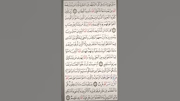 سوره البقره صفحه في اليوم تسعد يومك بإذن الله تعالى #الابذكرالله_تطمئن_القلوب #قرآن #qorankarim