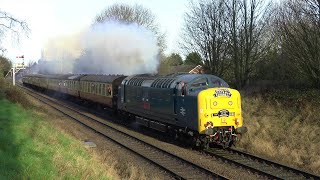 Clag & Thrash 55019.  "40th Anniversary of the Deltic Scotsman Farewell Tour"