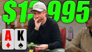 ANDREW NEEME Loses Flush Over Flush!! Players Battle At High Stakes