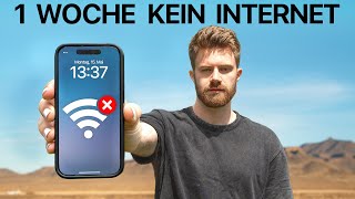 Thumbnail for 1 Woche leben OHNE Internet | Selbstexperiment