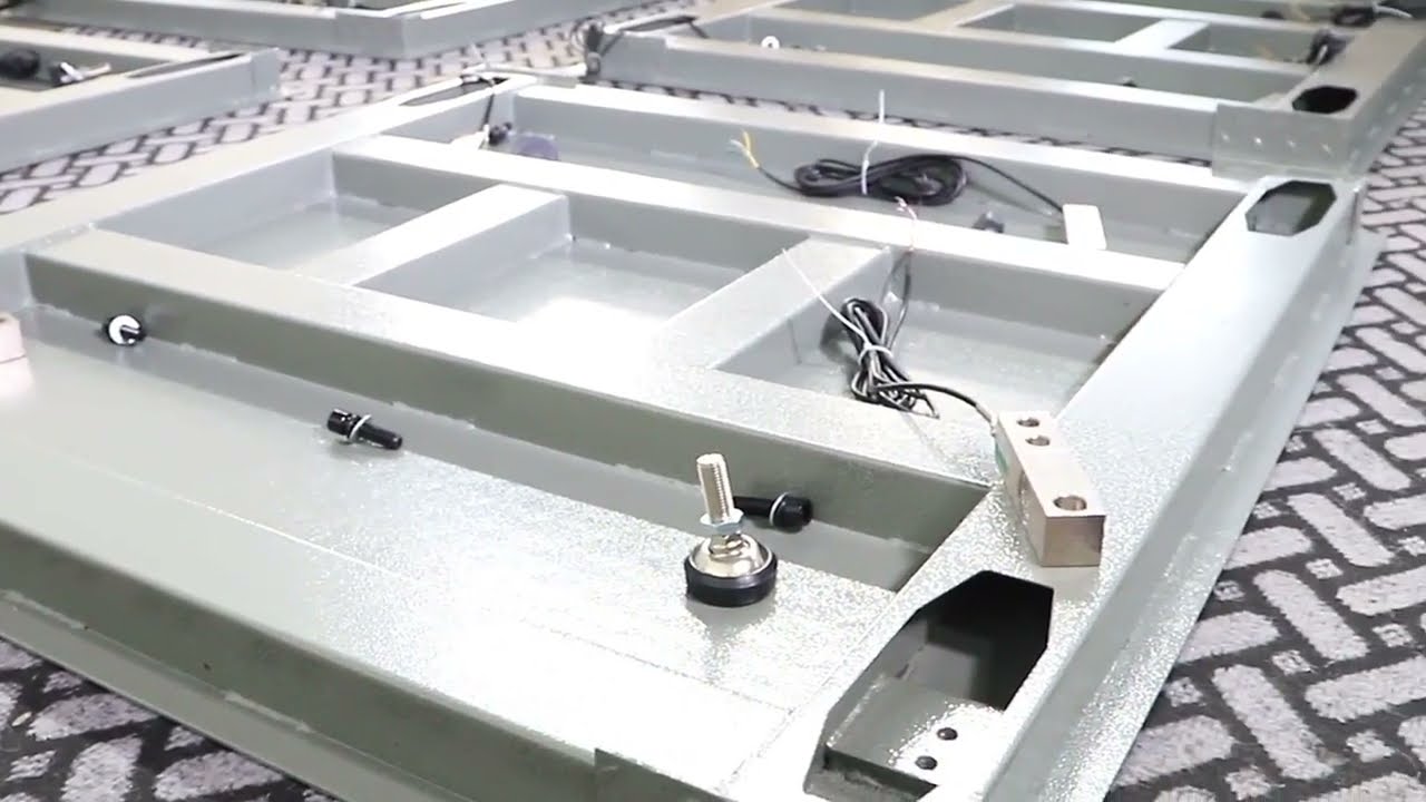 Industrial 50 Tons Heavy Duty Platform Floor Scale Details Show