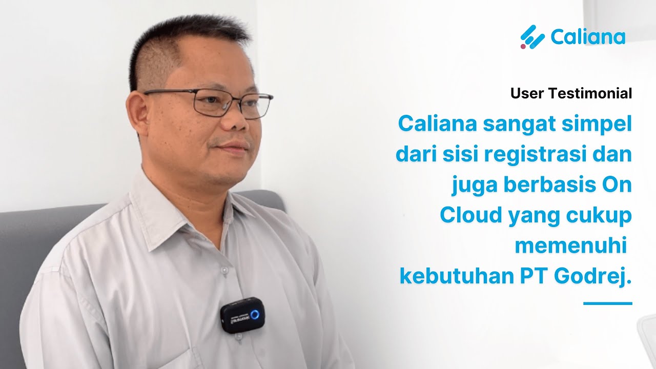 Caliana Visitor Management System : PT Godrej Indonesia (testimonial ...