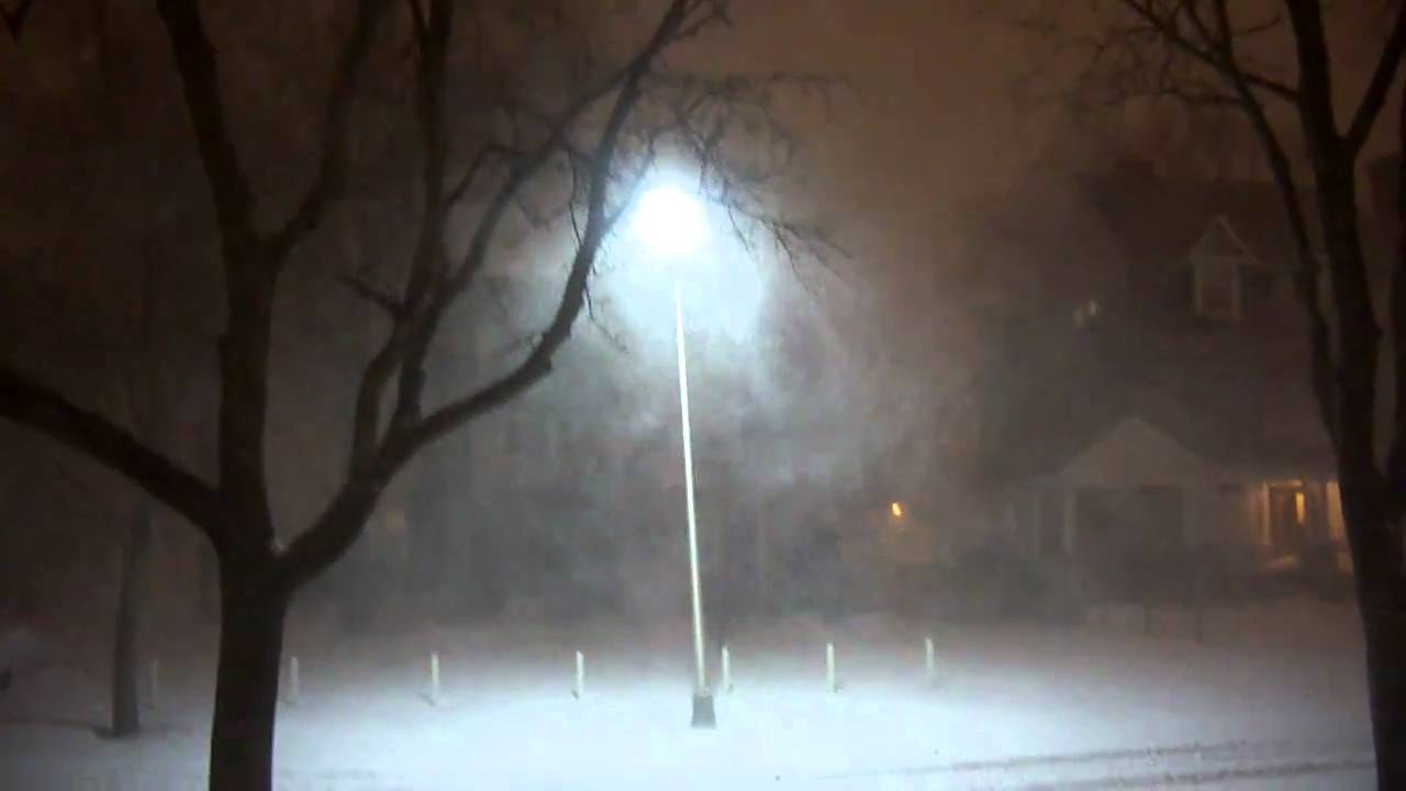 Blizzard on 12/26/10 in New Jersey - YouTube