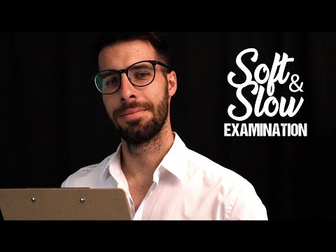 Soft & Slow Examination with Sleep Hypnosis - Relaxing Male ASMR