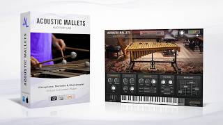 Acoustic Mallets Plugin: Vibraphone, Marimba & Glockenspiel (Mac/PC VST, VST3, AU)