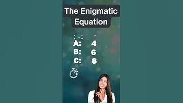 Crack the Code: Unraveling a Cryptic Math Riddle. #numberpuzzle #mathgame #logicpuzzles #riddlerealm