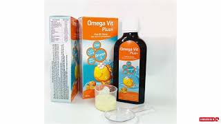 Omega Vit, Omega Vit Plus - giúp bé mắt sáng, bổ não thông minh từ dầu cá omega 3, vitamin...