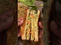 CREAM CHEESE VEGETABLE SANDWICH 🥪 | quick sandwich recipe | a cheesy vegetarian sandwich
