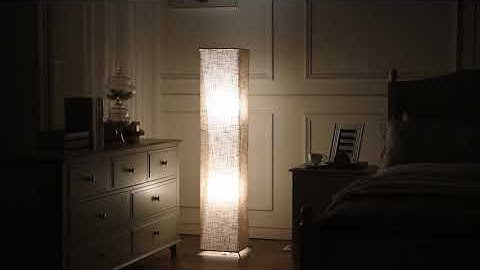 Floor Lamp, CHIPHY Square Standing Lamp, Color Changing and Dimmable Smart RGB Bulbs, Brown  Reviews