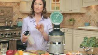 This video will teach you how to juice with power juicer elite. it's
important remember let the run for about 10 seconds before begin to...