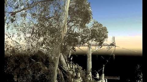 3D Laser Scan - Utility Lines and Surrounding Area