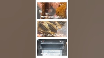 Máy cán thịt bò khô mực nướng cá chỉ vàng #maythucphamxanh #maycanbo #maycanmuc #maycanthit #epmuc